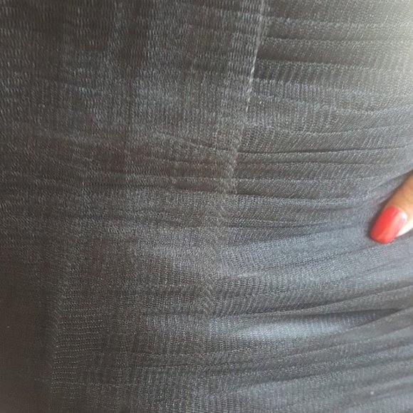 NWT, LIGHT IN THE BOX BLACK RUCHED ONE SHOULDER LAYER TULLE DRESS SIZE  US 8 - Picture 9 of 11